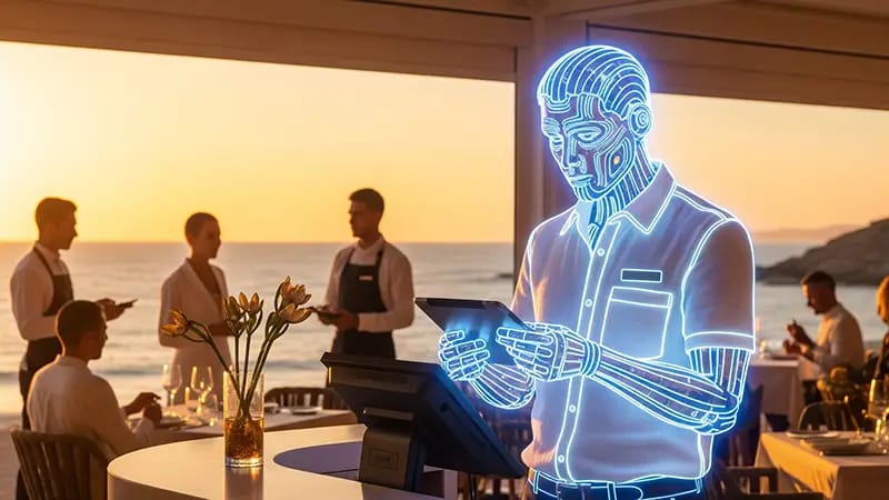 restaurantes y bares con inteligencia artificial